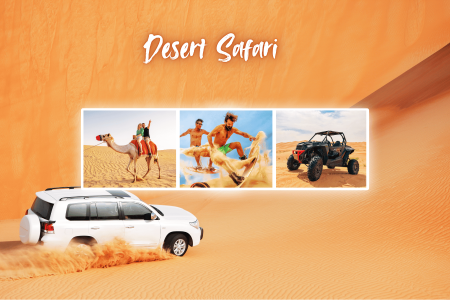 Desert Safari with Dinner and Activities