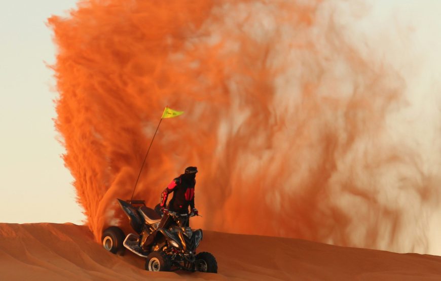 Evening Desert Safari with Quad Bike