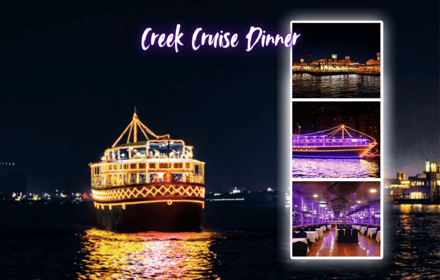 Desert Safari + Dhow Cruise Dinner (4 Star)