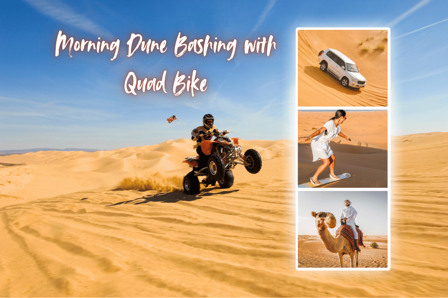 Morning Dune Bashing with Quad Bike