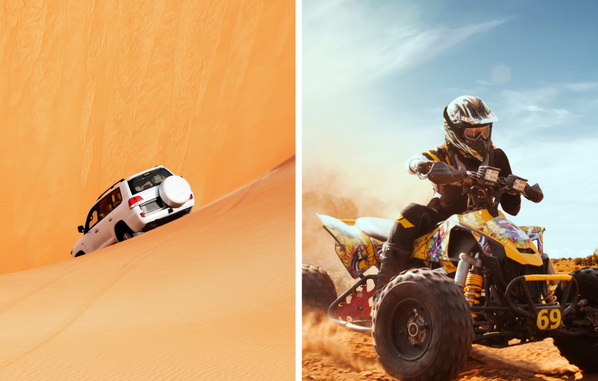Morning Dune Bashing with Quad Bike