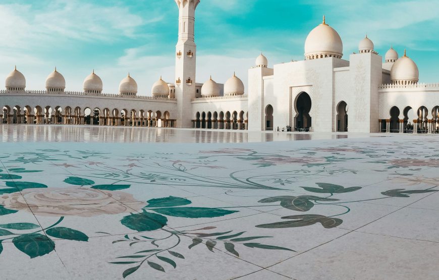 Dubai City Tour + Desert Safari + Marina Cruise Dinner + Abu Dhabi City Tour